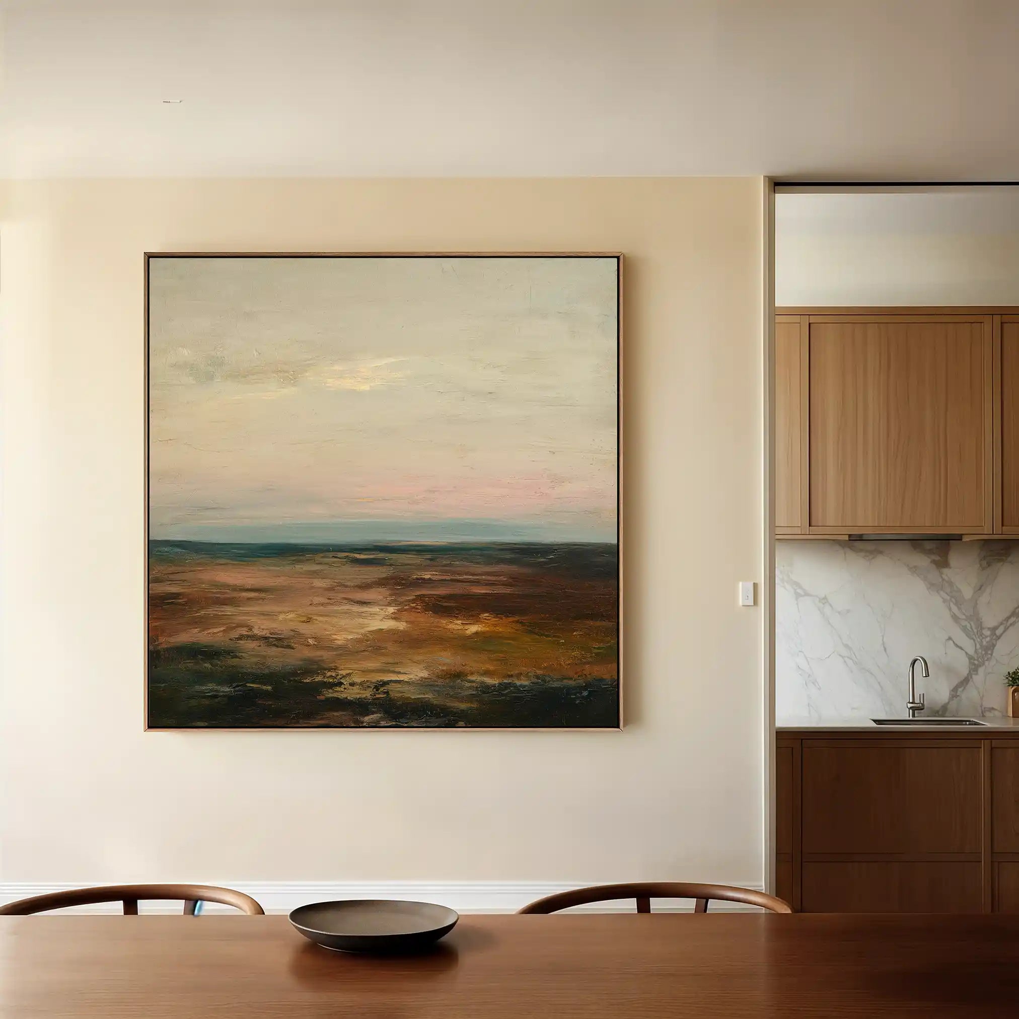 Abstract 1151 Canvas Art 60 x 60 cm / Stretched on hidden frame