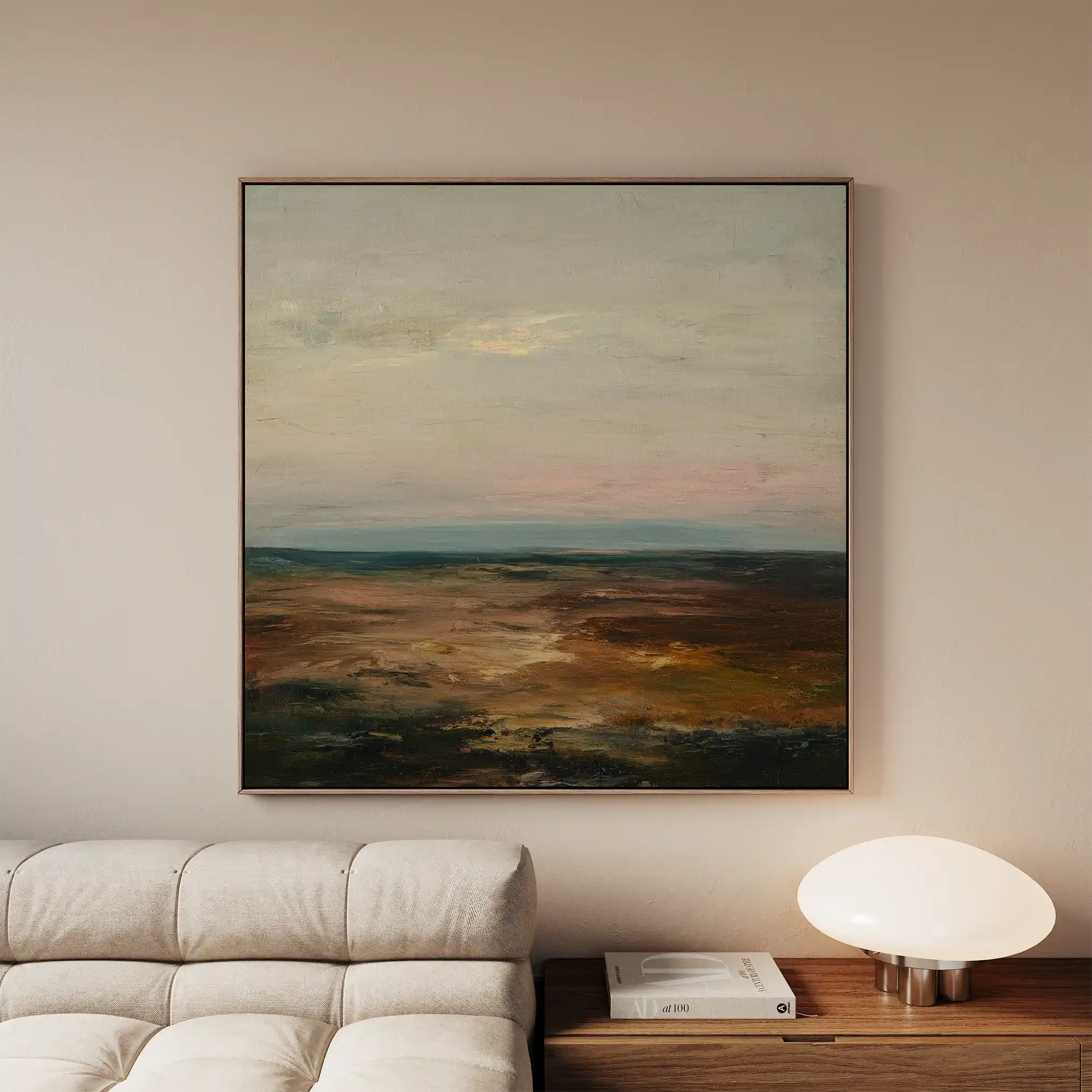 Abstract 1151 Canvas Art 60 x 60 cm / Stretched on hidden frame