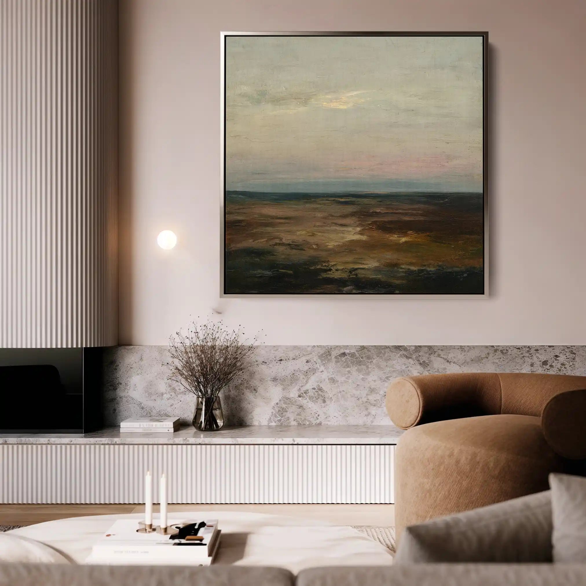 Abstract 1151 Canvas Art 60 x 60 cm / Stretched on hidden frame
