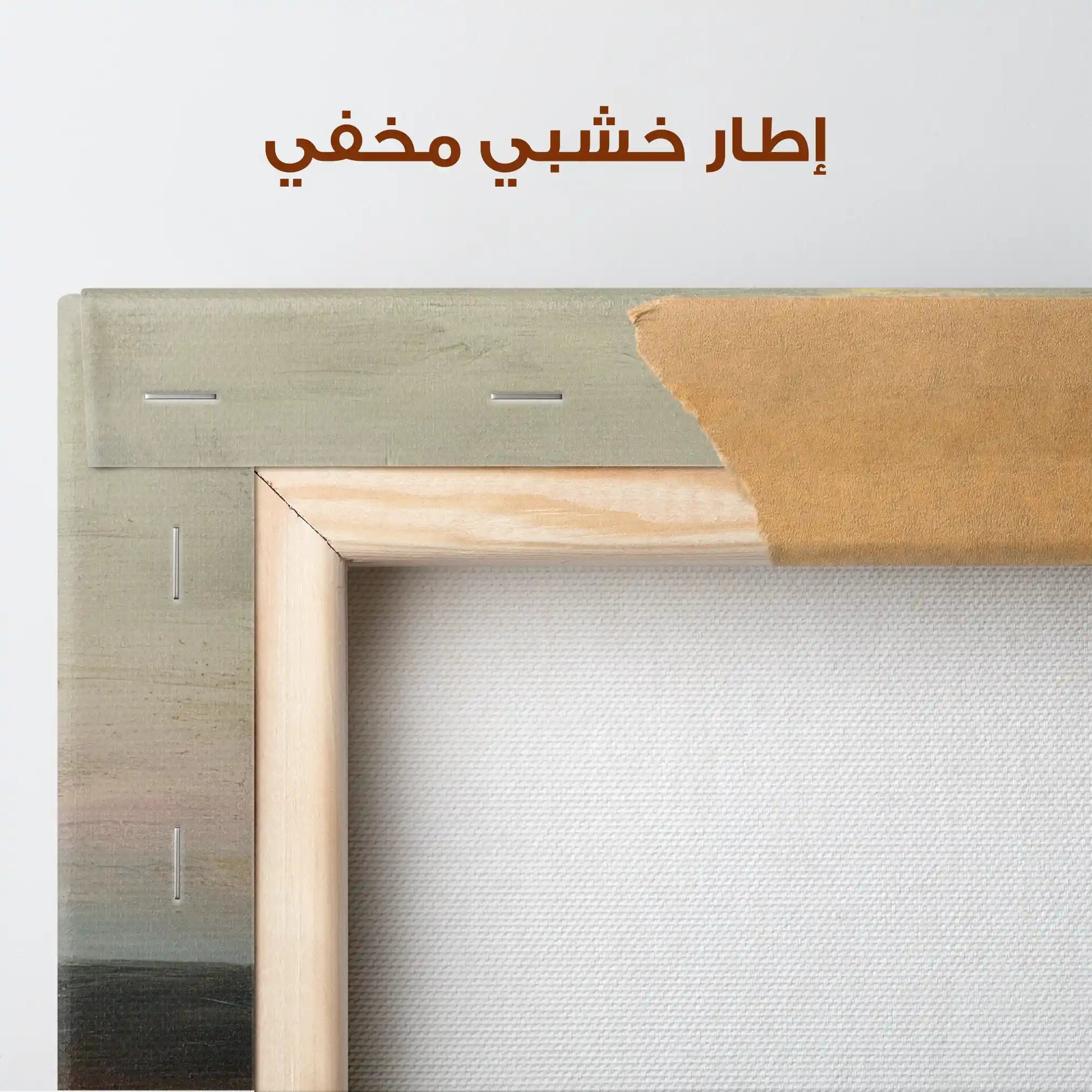 Abstract 1151 Canvas Art 60 x 60 cm / Stretched on hidden frame