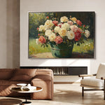 Floral Canvas Wall Art WAD1151-F 90 x 60 cm / Stretched on hidden frame