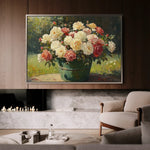 Floral Canvas Wall Art WAD1151-F 90 x 60 cm / Stretched on hidden frame