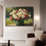 Floral Canvas Wall Art WAD1151-F 90 x 60 cm / Stretched on hidden frame