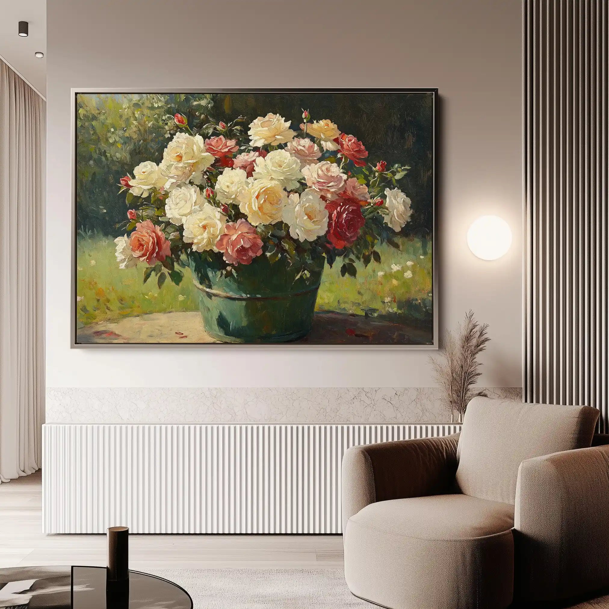 Floral Canvas Wall Art WAD1151-F 90 x 60 cm / Stretched on hidden frame