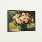 Floral Canvas Wall Art WAD1151-F 90 x 60 cm / Stretched on hidden frame