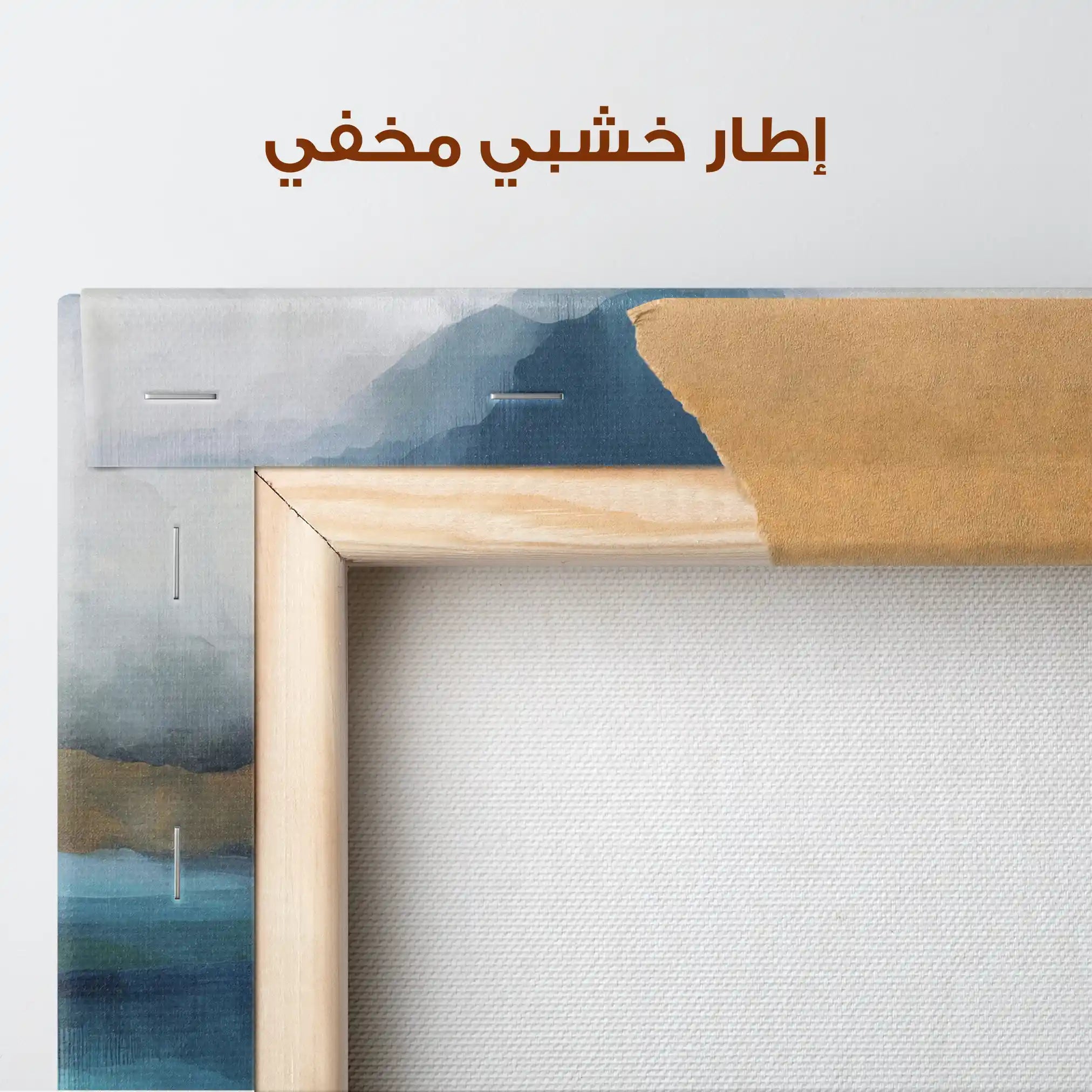Abstract 1153 Canvas Art 60 x 60 cm / Stretched on hidden frame