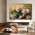 Floral Canvas Wall Art WAD1154-F 90 x 60 cm / Stretched on hidden frame