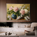 Floral Canvas Wall Art WAD1154-F 90 x 60 cm / Stretched on hidden frame