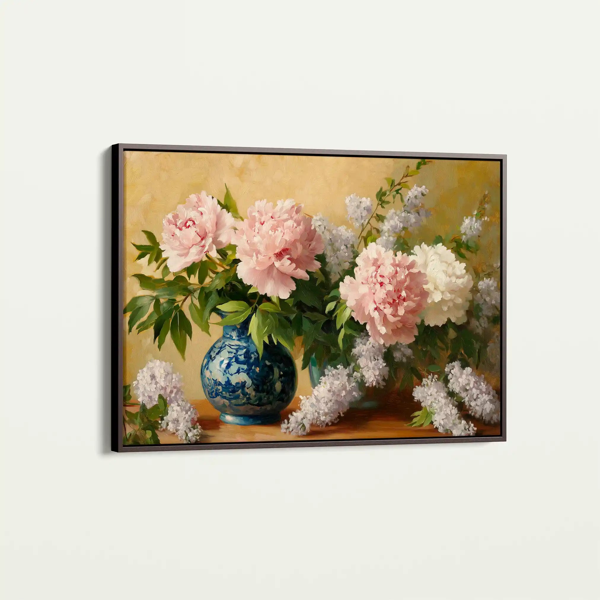 Floral Canvas Wall Art WAD1154-F 90 x 60 cm / Stretched on hidden frame