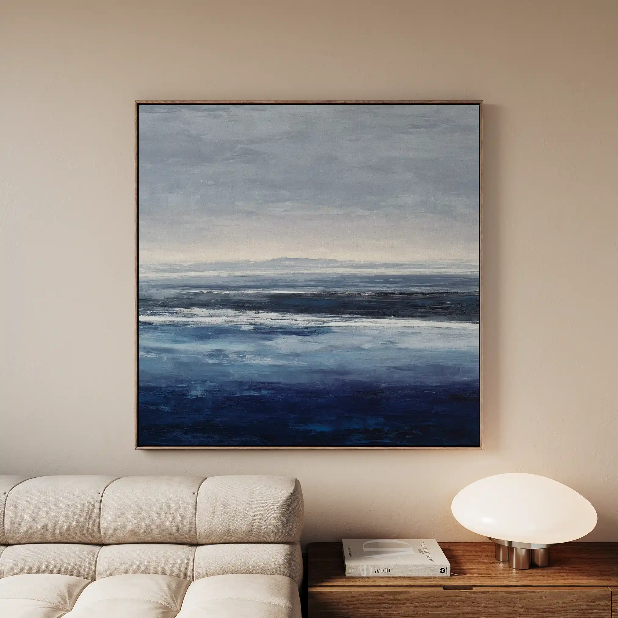 Abstract 1155 Canvas Art 60 x 60 cm / Stretched on hidden frame