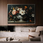 Floral Canvas Wall Art WAD1155-F 90 x 60 cm / Stretched on hidden frame