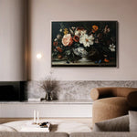 Floral Canvas Wall Art WAD1155-F 90 x 60 cm / Stretched on hidden frame