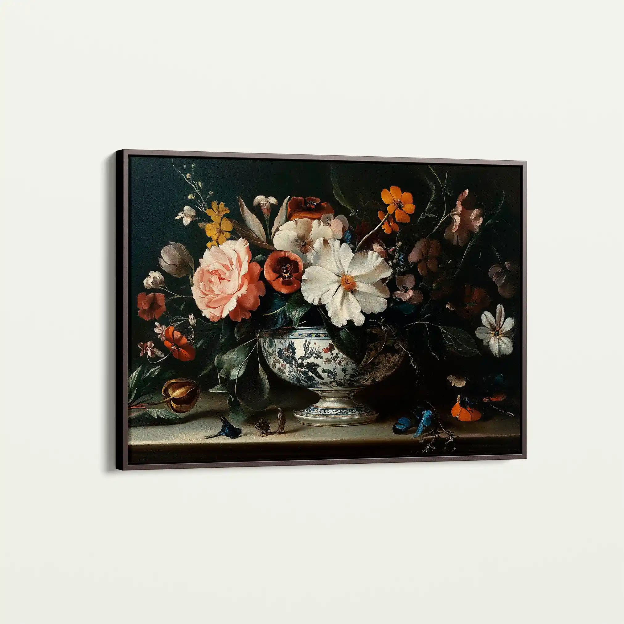 Floral Canvas Wall Art WAD1155-F 90 x 60 cm / Stretched on hidden frame