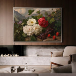 Floral Canvas Wall Art WAD1156-F 90 x 60 cm / Stretched on hidden frame