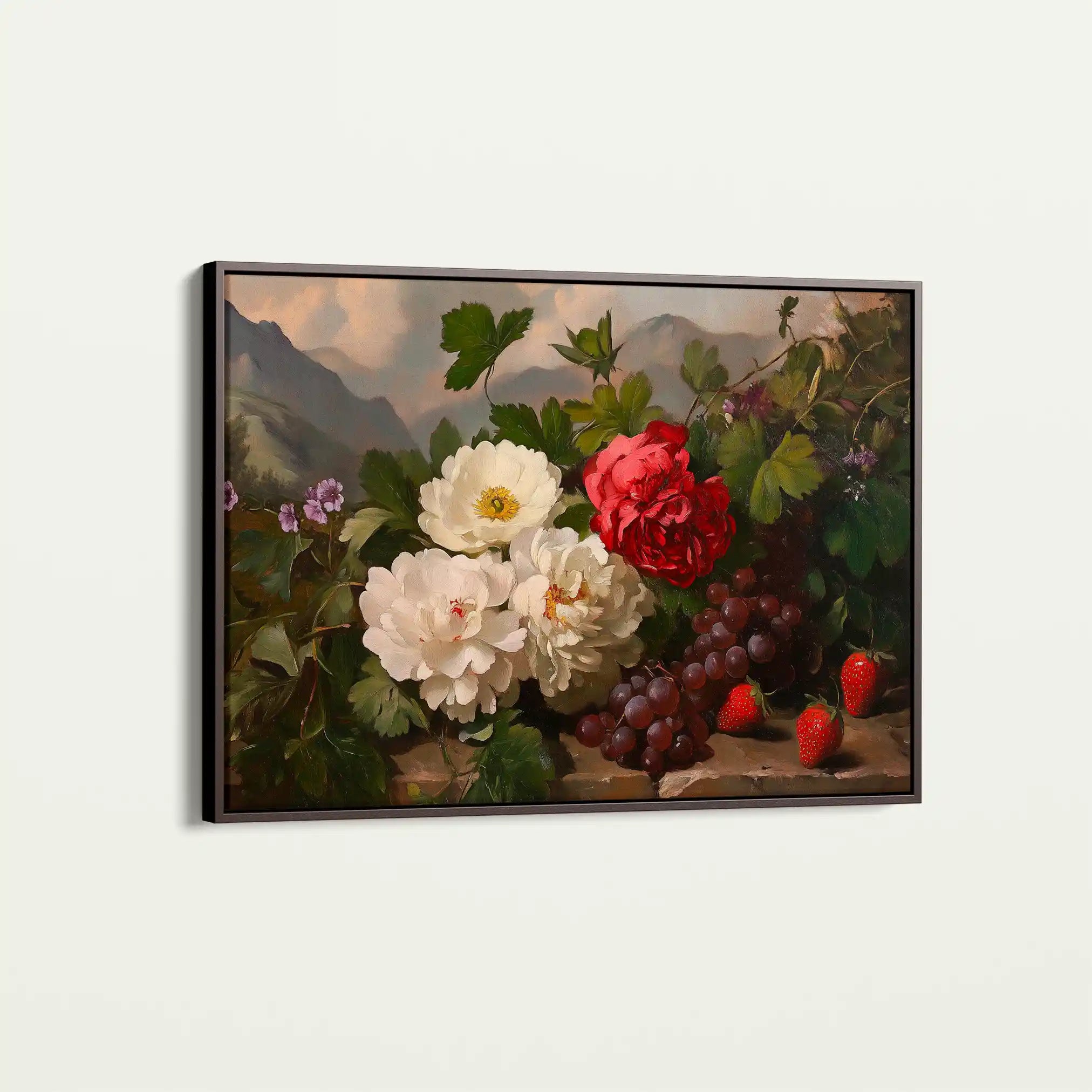 Floral Canvas Wall Art WAD1156-F 90 x 60 cm / Stretched on hidden frame