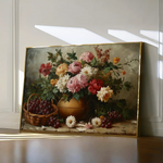 Floral Canvas Wall Art WAD1157-F 90 x 60 cm / Stretched on hidden frame