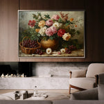 Floral Canvas Wall Art WAD1157-F 90 x 60 cm / Stretched on hidden frame
