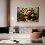 Floral Canvas Wall Art WAD1157-F 90 x 60 cm / Stretched on hidden frame
