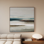 Abstract 1158 Canvas Art 60 x 60 cm / Stretched on hidden frame