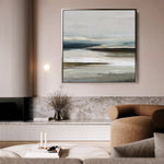Abstract 1158 Canvas Art 60 x 60 cm / Stretched on hidden frame