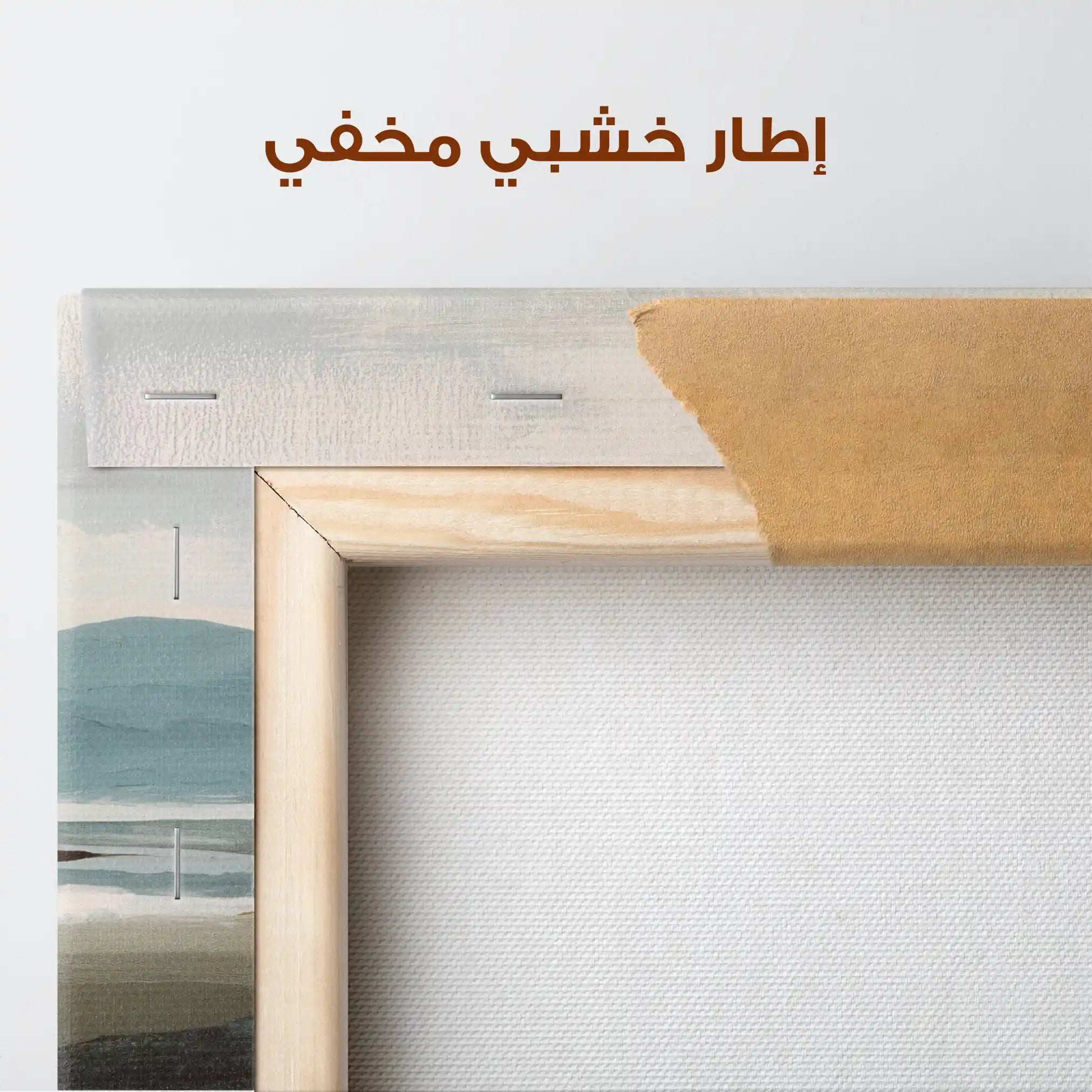 Abstract 1159 Canvas Art 60 x 60 cm / Stretched on hidden frame