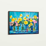 Floral Canvas Wall Art WAD1159-F 90 x 60 cm / Stretched on hidden frame