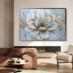 Floral Canvas Wall Art WAD116-F 90 x 60 cm / Stretched on hidden frame