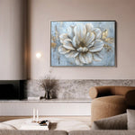 Floral Canvas Wall Art WAD116-F 90 x 60 cm / Stretched on hidden frame
