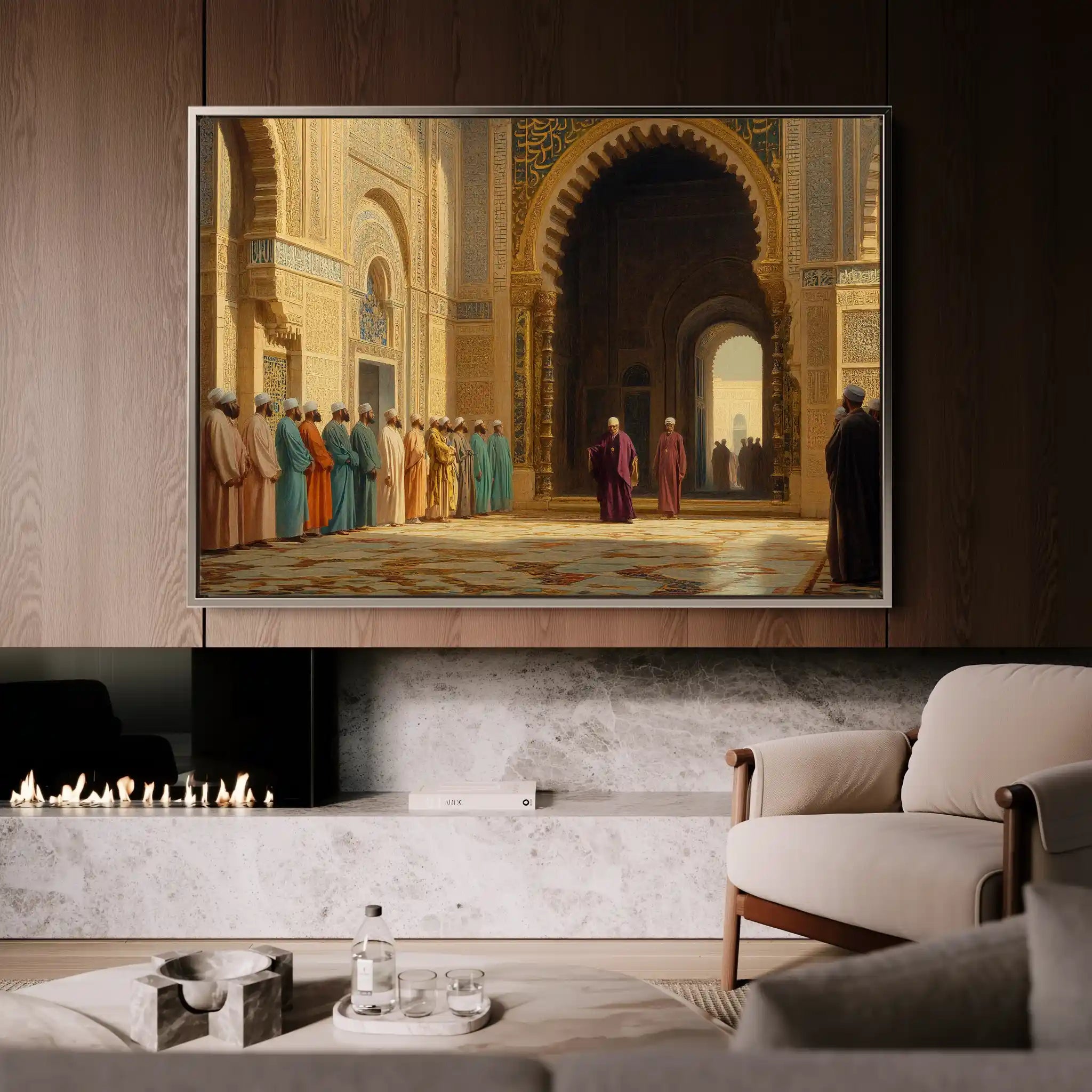 Orientalist 116 Canvas Art 90 x 60 cm / Stretched on hidden frame