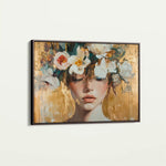 Portrait 116 Canvas Art 90 x 60 cm / Stretched on hidden frame