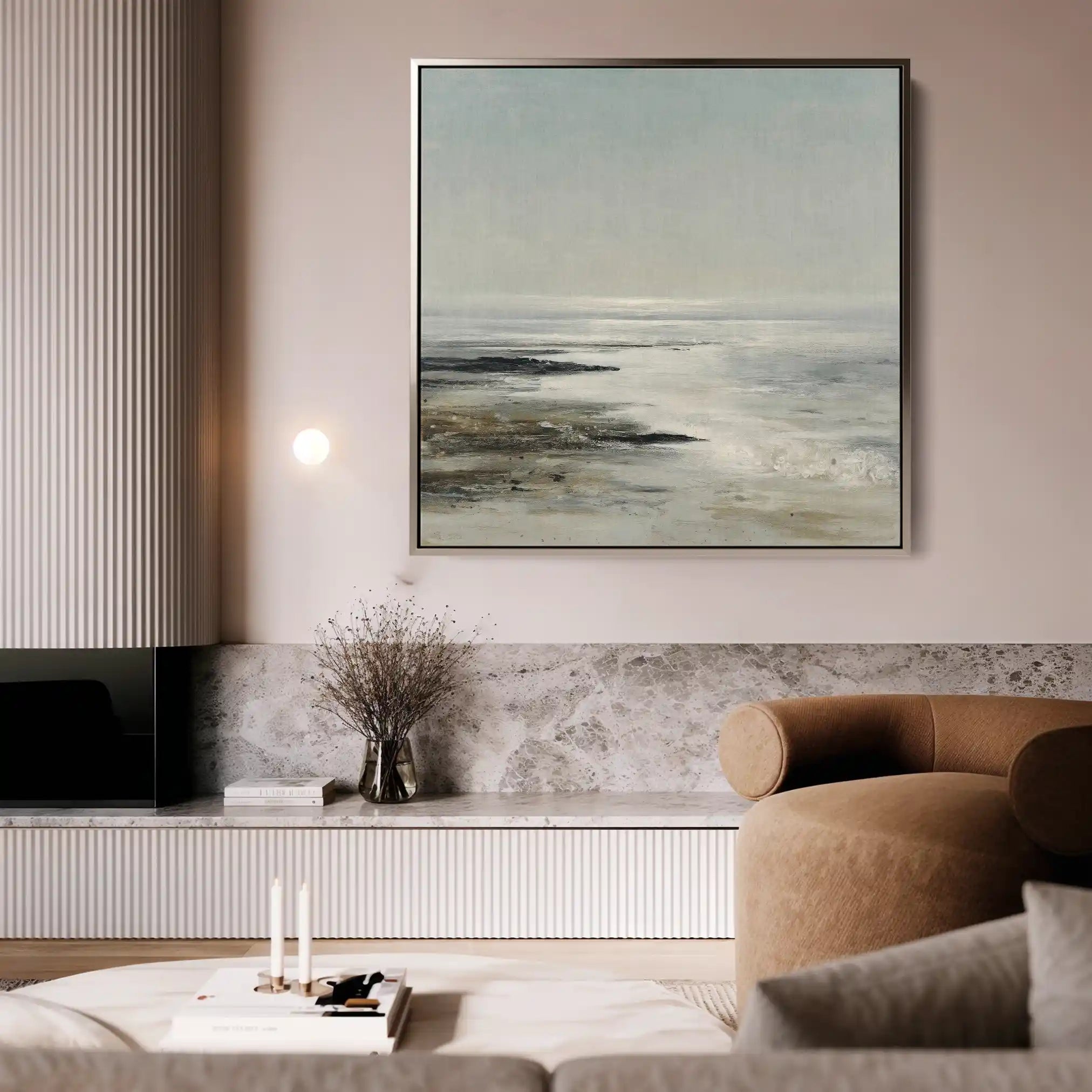 Abstract 1160 Canvas Art 60 x 60 cm / Stretched on hidden frame