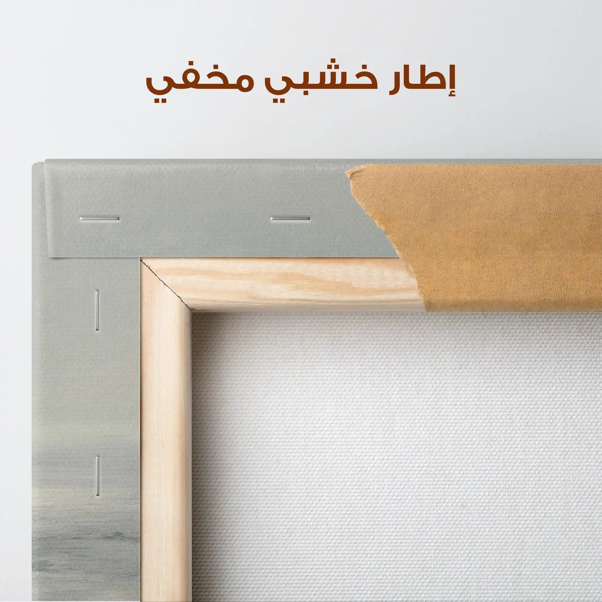 Abstract 1160 Canvas Art 60 x 60 cm / Stretched on hidden frame