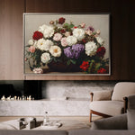 Floral Canvas Wall Art WAD1160-F 90 x 60 cm / Stretched on hidden frame