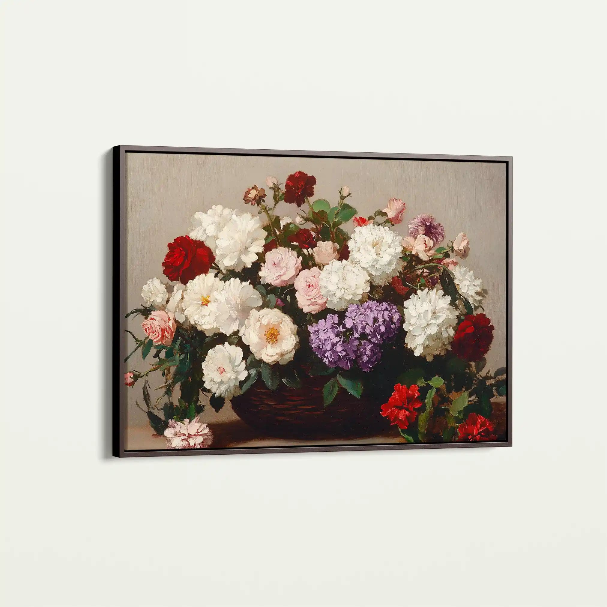 Floral Canvas Wall Art WAD1160-F 90 x 60 cm / Stretched on hidden frame