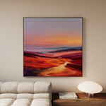 Abstract 1162 Canvas Art 60 x 60 cm / Stretched on hidden frame