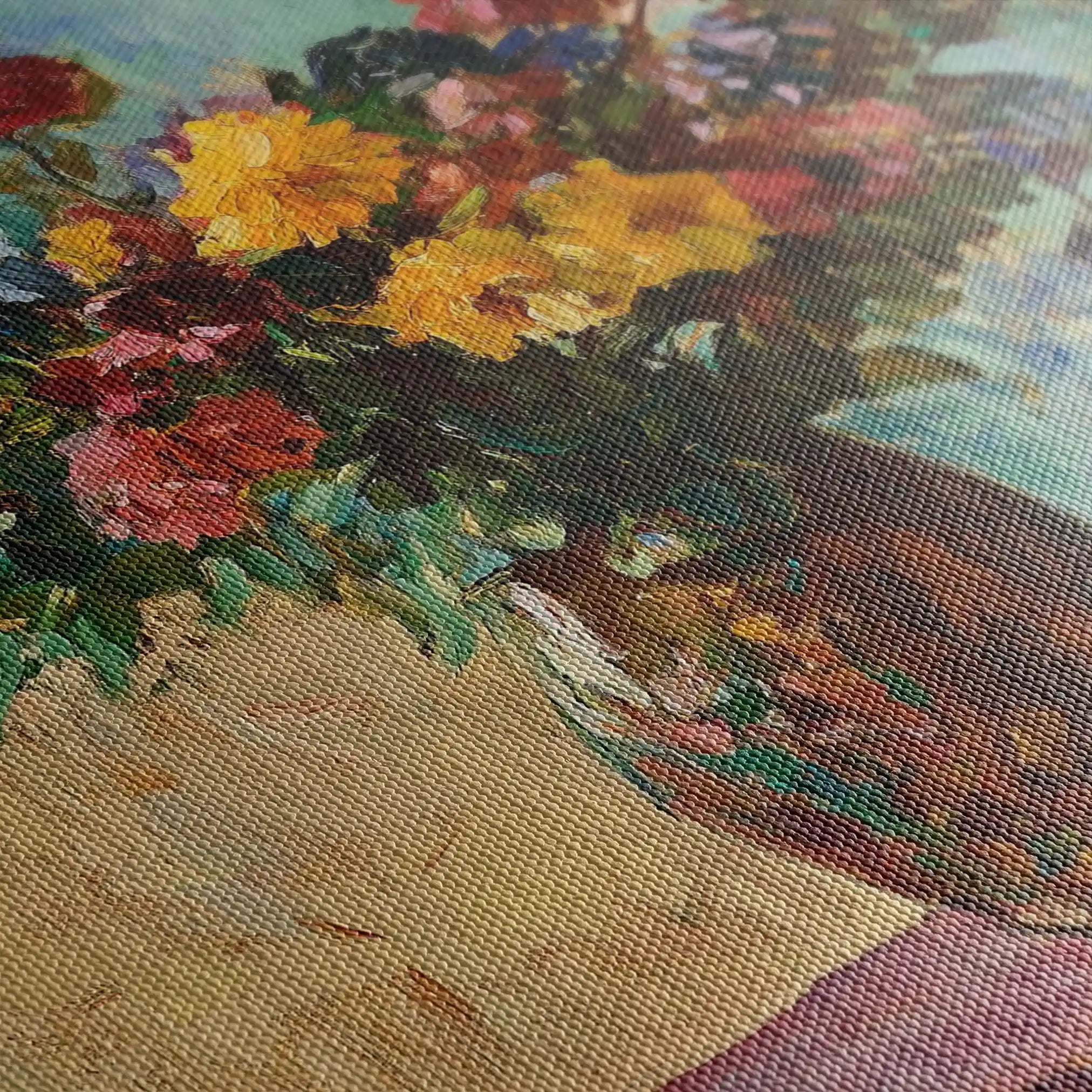 Floral Canvas Wall Art WAD1162-F 90 x 60 cm / Stretched on hidden frame