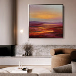 Abstract 1163 Canvas Art 60 x 60 cm / Stretched on hidden frame
