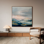 Abstract 1164 Canvas Art 60 x 60 cm / Stretched on hidden frame