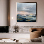 Abstract 1164 Canvas Art 60 x 60 cm / Stretched on hidden frame