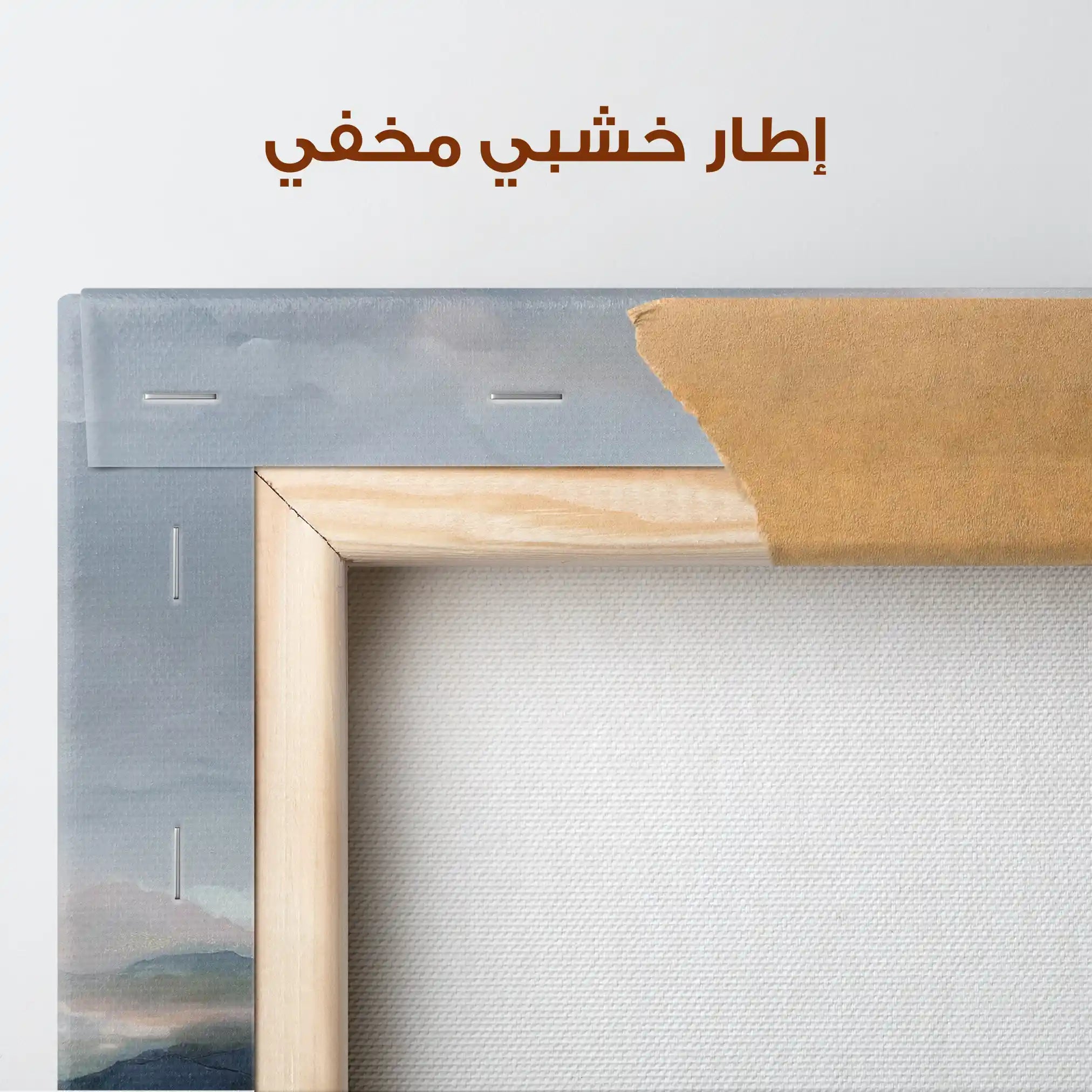 Abstract 1164 Canvas Art 60 x 60 cm / Stretched on hidden frame