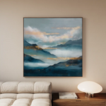 Abstract 1165 Canvas Art 60 x 60 cm / Stretched on hidden frame