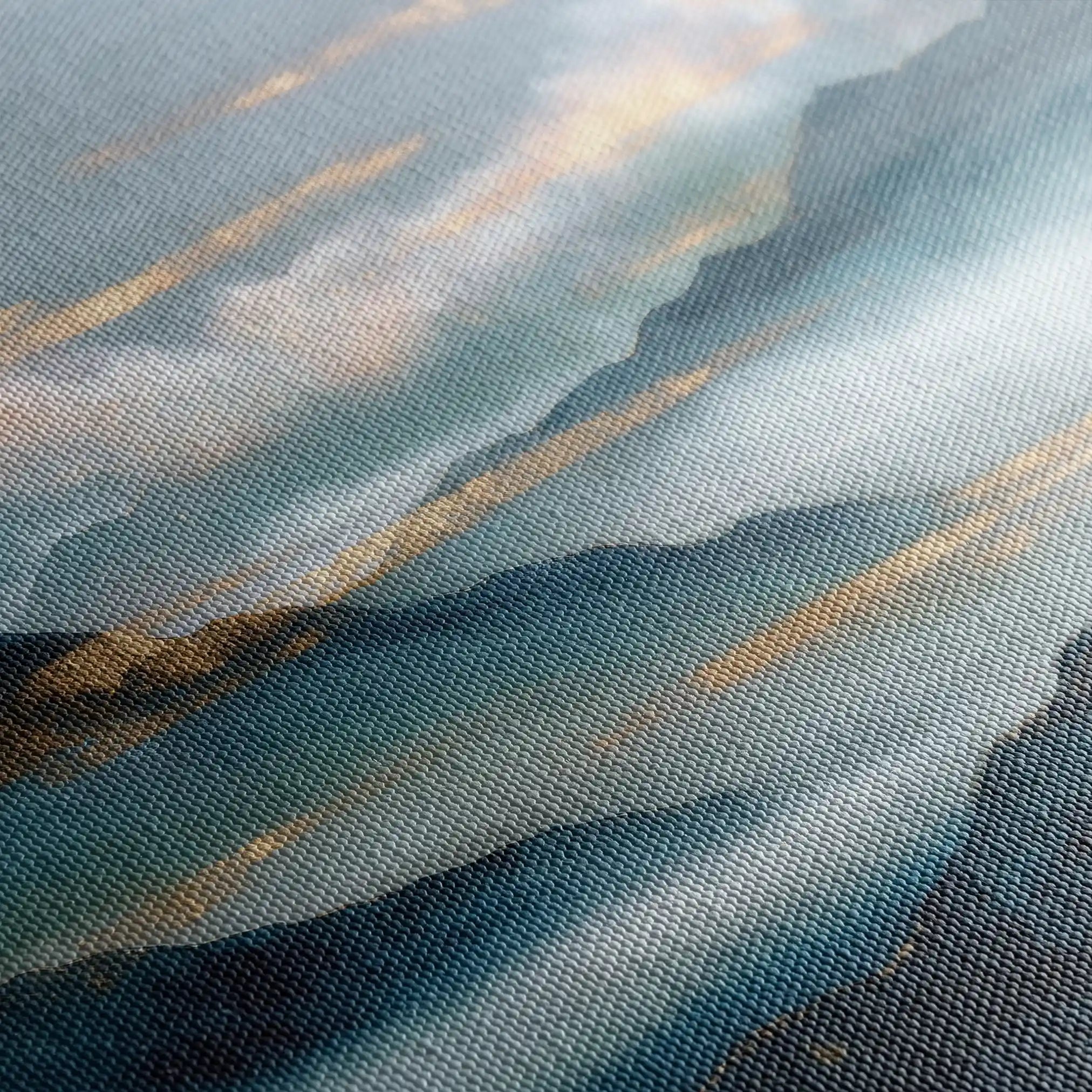 Abstract 1165 Canvas Art 60 x 60 cm / Stretched on hidden frame