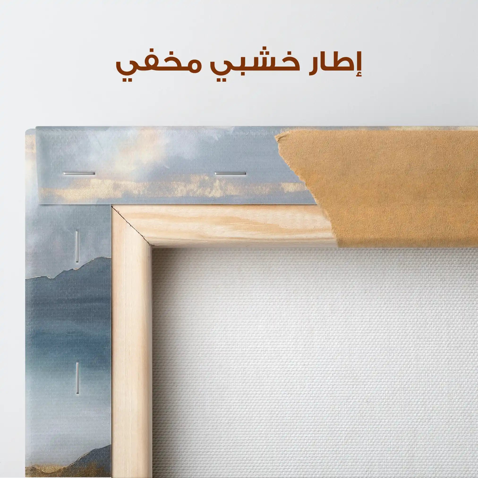 Abstract 1165 Canvas Art 60 x 60 cm / Stretched on hidden frame