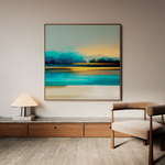 Abstract 1166 Canvas Art 60 x 60 cm / Stretched on hidden frame