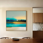 Abstract 1166 Canvas Art 60 x 60 cm / Stretched on hidden frame