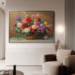 Floral Canvas Wall Art WAD1166-F 90 x 60 cm / Stretched on hidden frame
