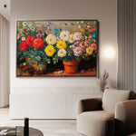 Floral Canvas Wall Art WAD1167-F 90 x 60 cm / Stretched on hidden frame