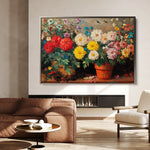 Floral Canvas Wall Art WAD1167-F 90 x 60 cm / Stretched on hidden frame