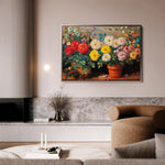 Floral Canvas Wall Art WAD1167-F 90 x 60 cm / Stretched on hidden frame