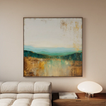Abstract 1168 Canvas Art 60 x 60 cm / Stretched on hidden frame